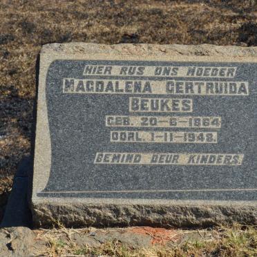 BEUKES Magdalena Gertruida 1864-1948