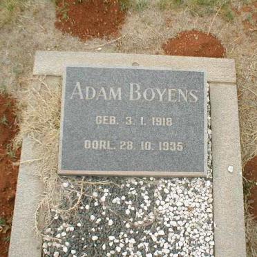 BOYENS Adam 1918-1935