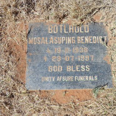 BOTHOLO Mosalasuping Benedict 1938-1997