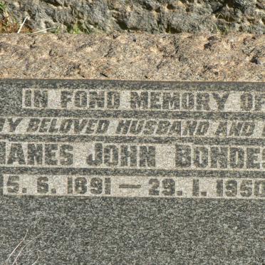 BONDESIO Manes John 1891-1950