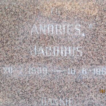 BOTHMA Andries Jacobus 1889-1964 &amp; Maria Magdalena Susanna 1893-1963