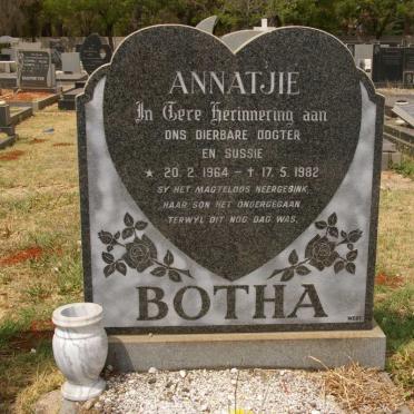 BOTHA Annatjie 1964-1982