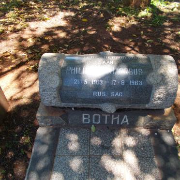BOTHA Philippus Jacobus 1913-1963 &amp; Febe Violetta VILJOEN 1917-2002 