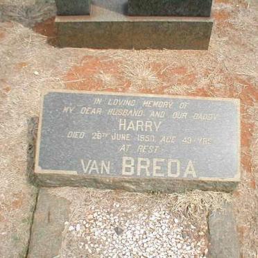 BREDA Harry, van -1950