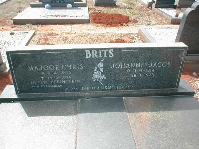 BRITS Johannes Jacob 1914-1976 :: BRITS Chris 1946-1979