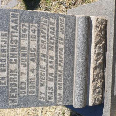 BRUYN Hendrik Christiaan, du 1947-1947