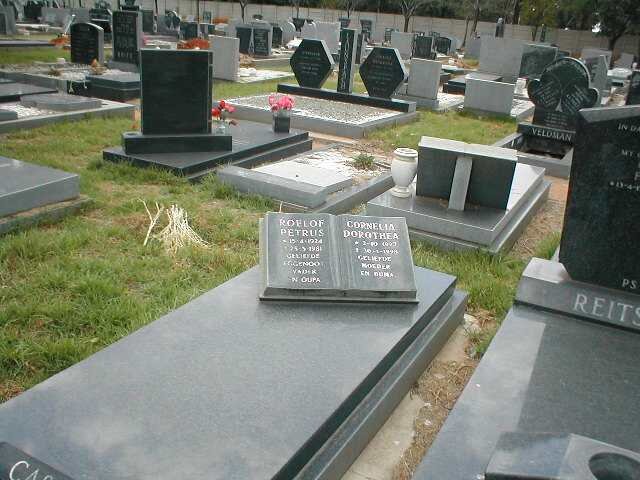 CASTELYN Roelof Petrus 1924-1981 &amp; Cornelia Dorothea 19??-19??