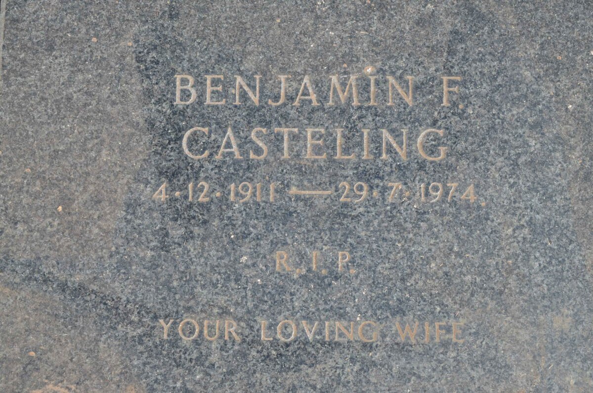 CASTELING Benjamin F. 1911-1974