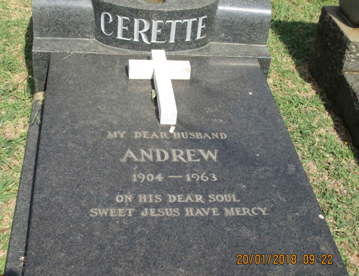 CERETTE Andrew 1904-1963