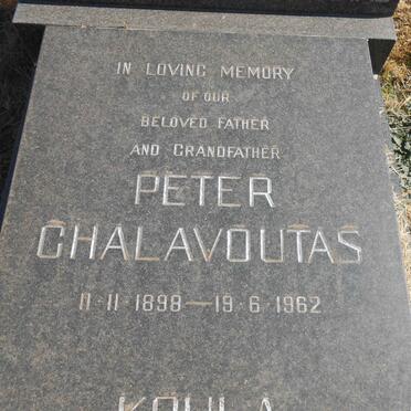CHALAVOUTAS Peter 1898-1962