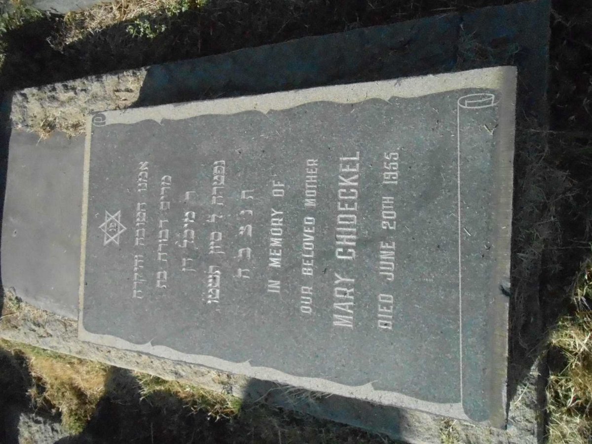 CHIDECKEL Mary -1955