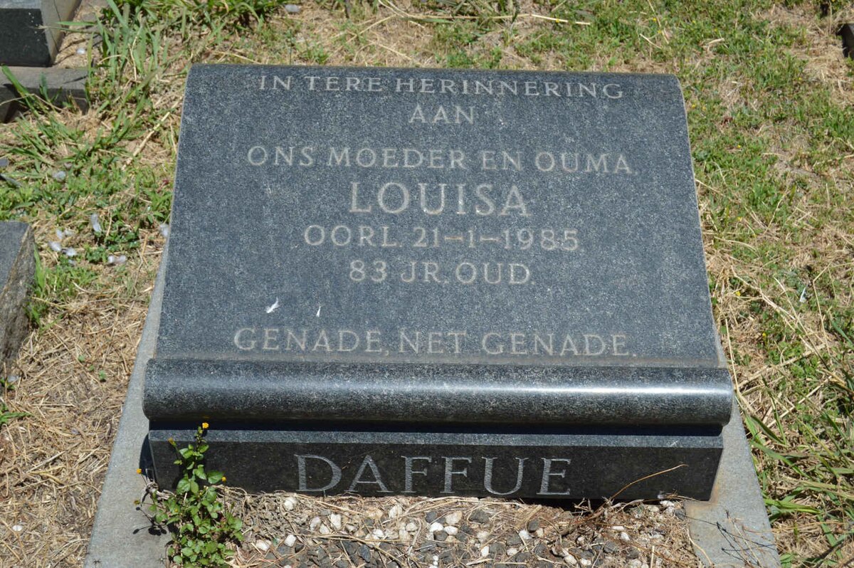 DAFFUE Louisa -1985