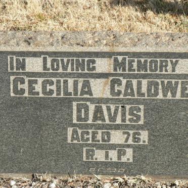 DAVIS Cecilia Caldwell