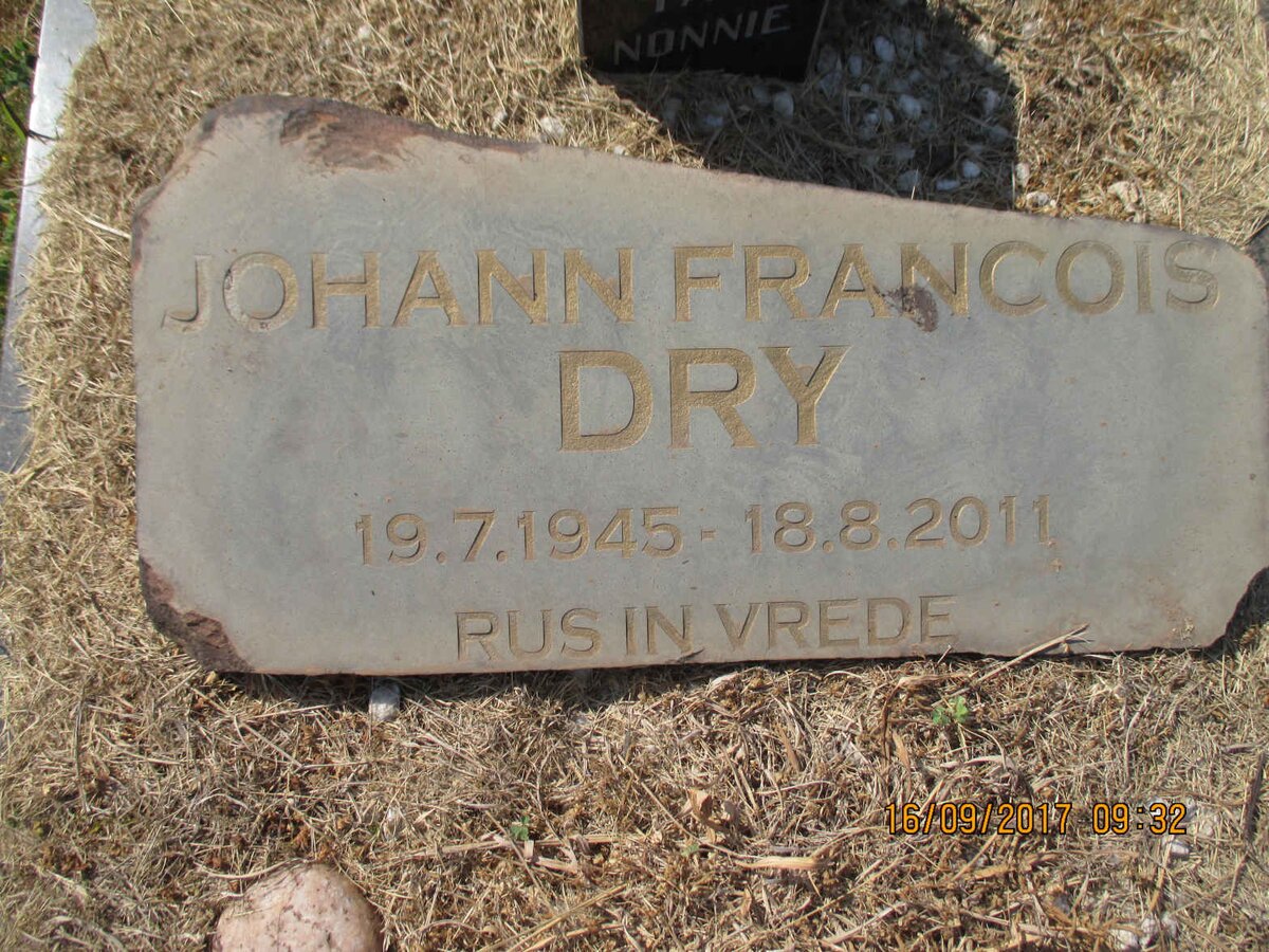 DRY Johann Francois 1945-2011