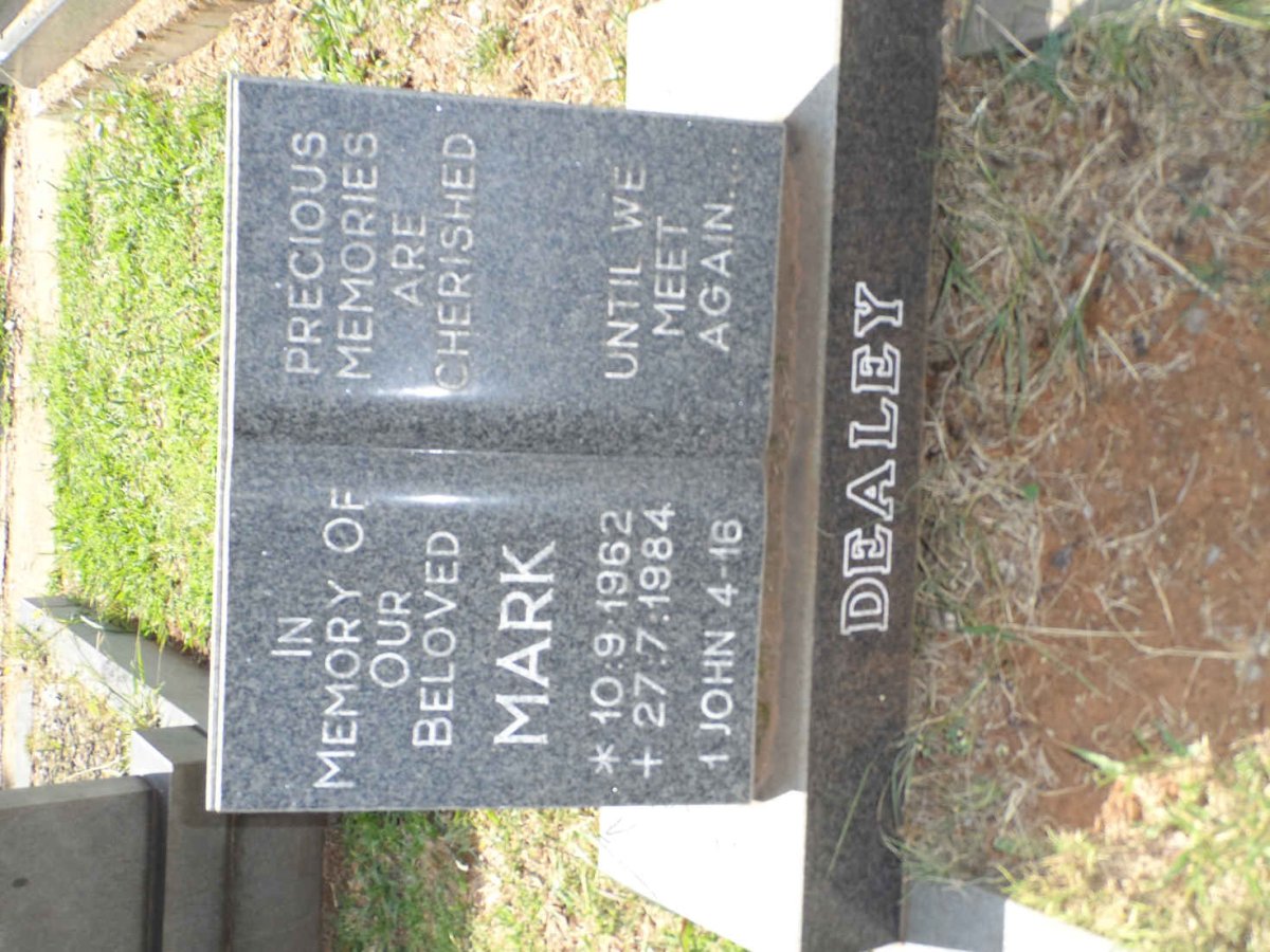 DEALEY Mark 1962-1984