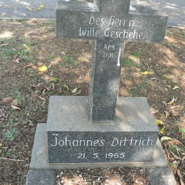 DITTRICH Johannes -1965