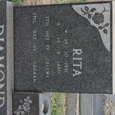 DIAMOND Rita 1931-1980