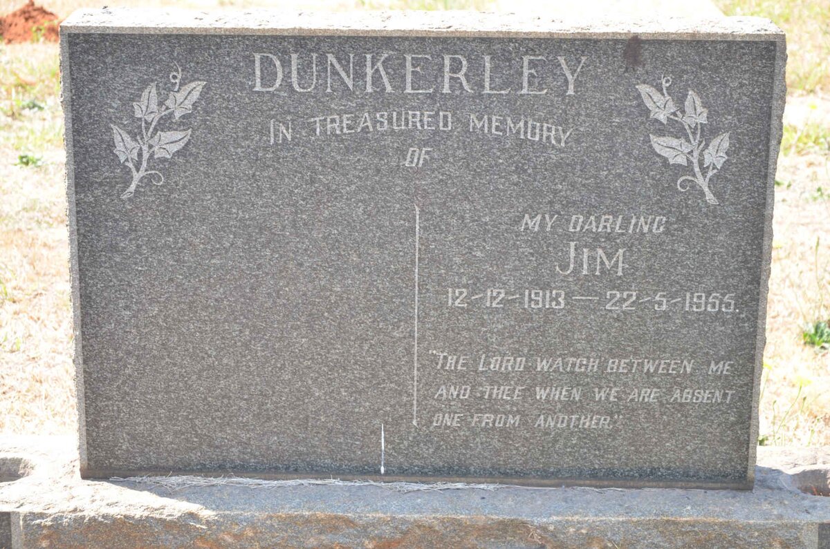 DUNKERLEY Jim 1913-1955