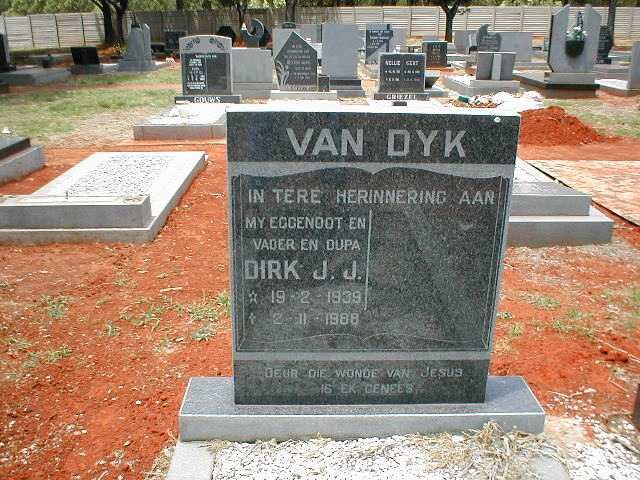 DYK Dirk J.J., van 1939-1988