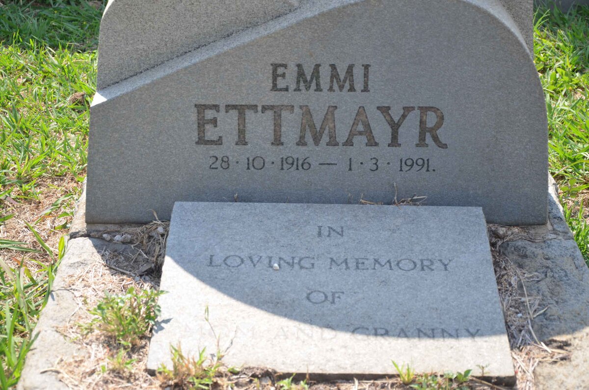 ETTMAYR Emmi 1916-1991