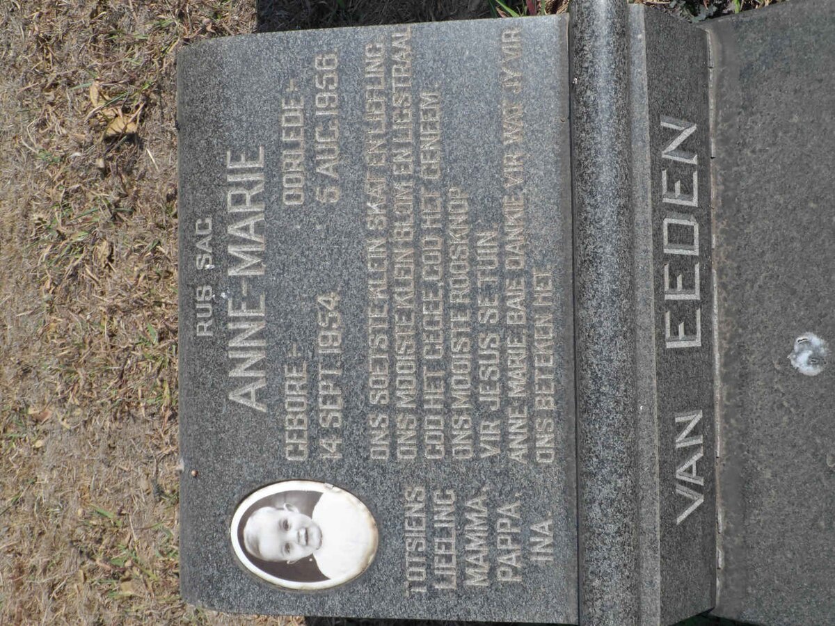 EEDEN Anne-Marie, van 1954-1956