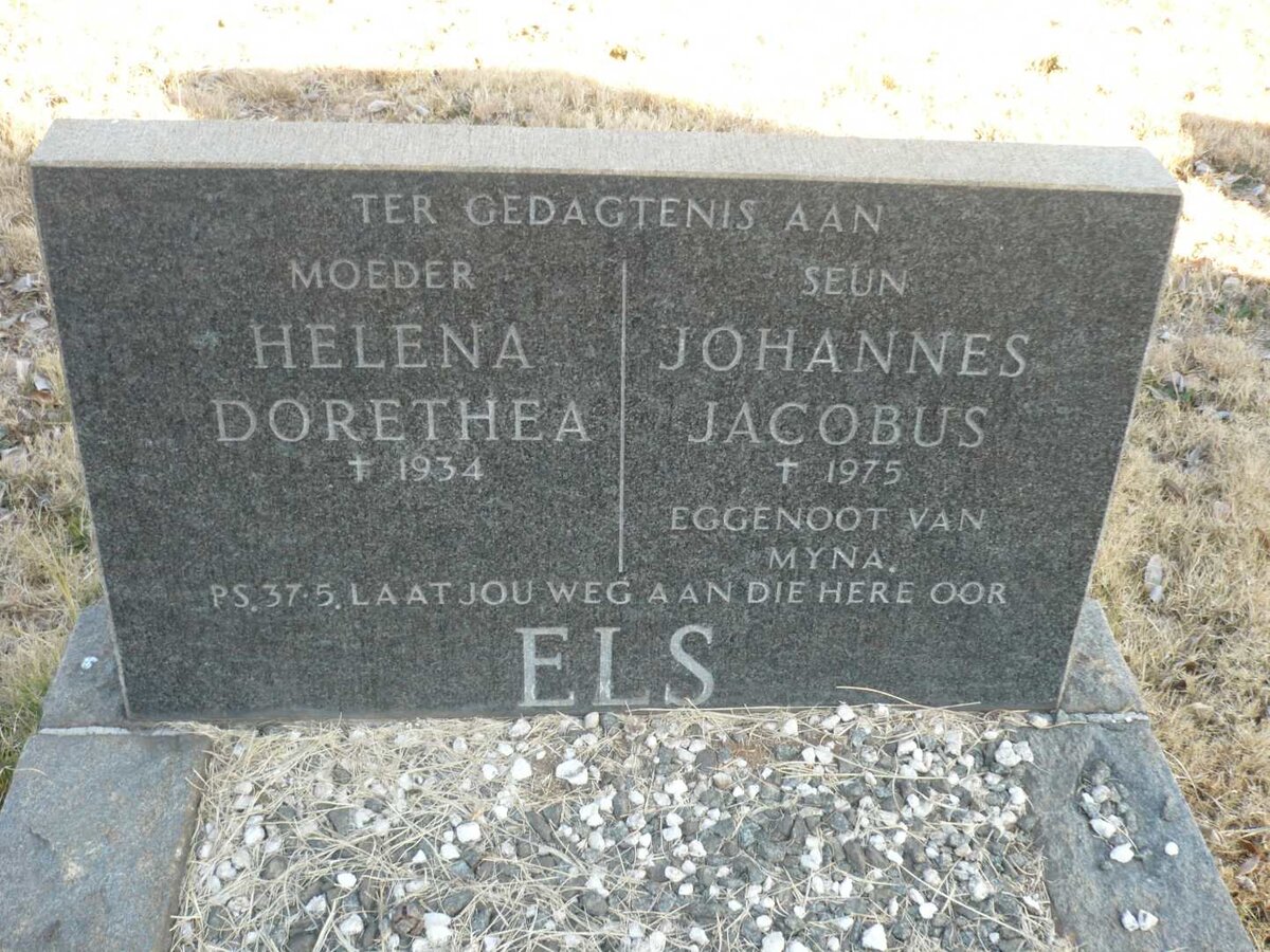 ELS Helena Dorethea -1934 :: ELS Johannes Jacobus -1975