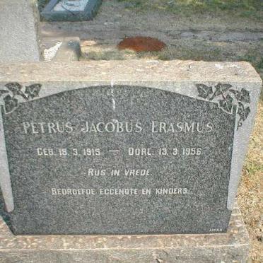 ERASMUS Petrus Jacobus 1915-1956