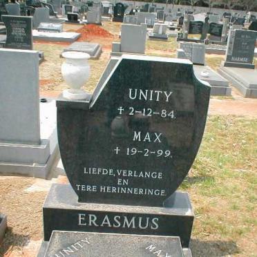 ERASMUS Max -1999 &amp; Unity -1984