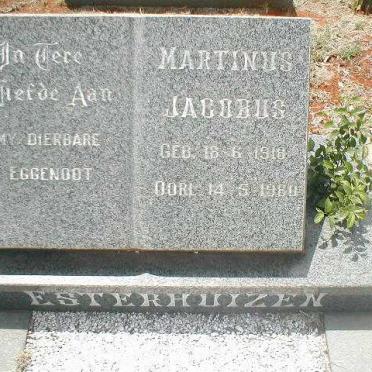 ESTERHUIZEN Marthinus Jacobus 1918-1980