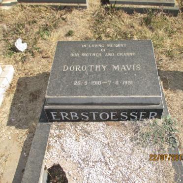 ERBSTOESSER Dorothy Mavis 1918-1991