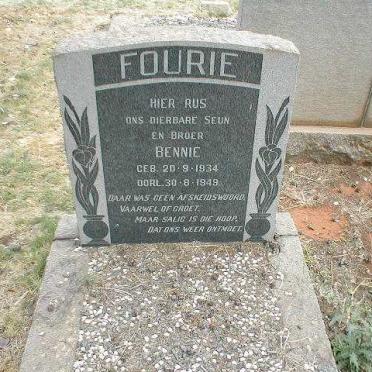 FOURIE Bennie 1934-1949