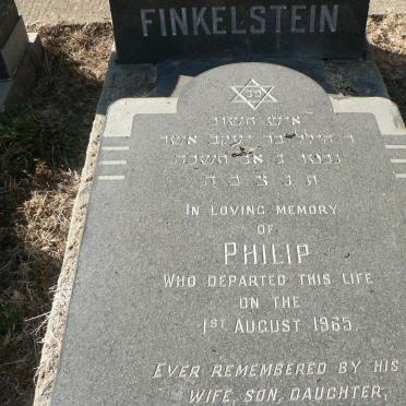 FINKELSTEIN Philip -1965