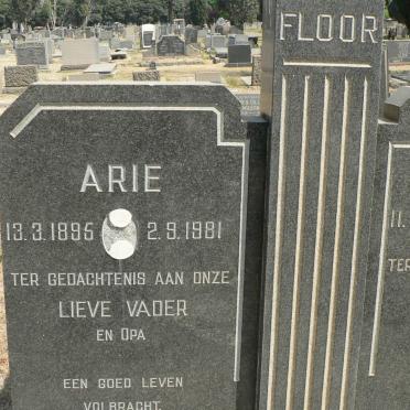 FLOOR Arie 1895-1981 &amp; Hendrien DENIS 1896-1952