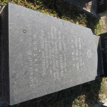 FRIEDBERG Benjamin -1975