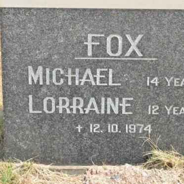 FOX Michael -1974 :: FOX Lorraine -1974