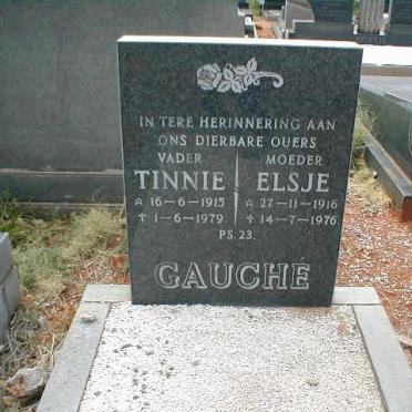 GAUCHÉ Tinnie 1915-1979 &amp; Elsje 1916-1976