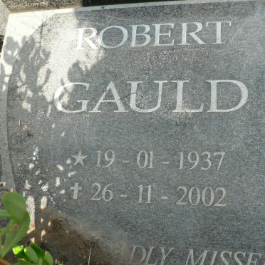 GAULD Robert 1937-2002