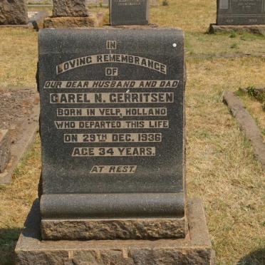 GERRITSEN Carel N. -1936