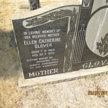 GLOVER John William 1888-1960 &amp; Ellen Catherine 1889-1973