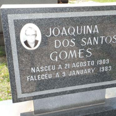 GOMES Joaquina dos Santos 1909-1983