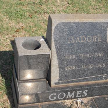GOMES Isadore 1968-1968