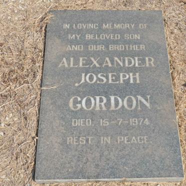 GORDON Annie Francis Morgan 1894-1977 :: GORDON Alexander Joseph -1974