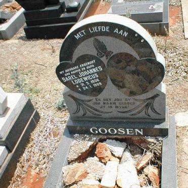 GOOSEN Sarel Johannes Lodewicus 1936-1989