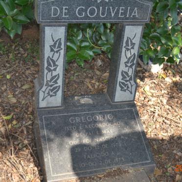 GOUVEIA Gregorio, de 1972-1973