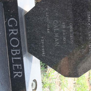 GROBLER Calman 1944-1982