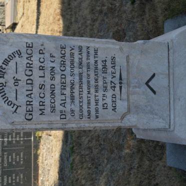 GRACE Gerald -1914 :: GRACE J. D'Arcy 1903-1980