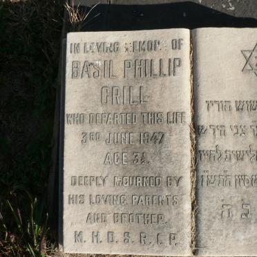 GRILL Basil Phillip -1947