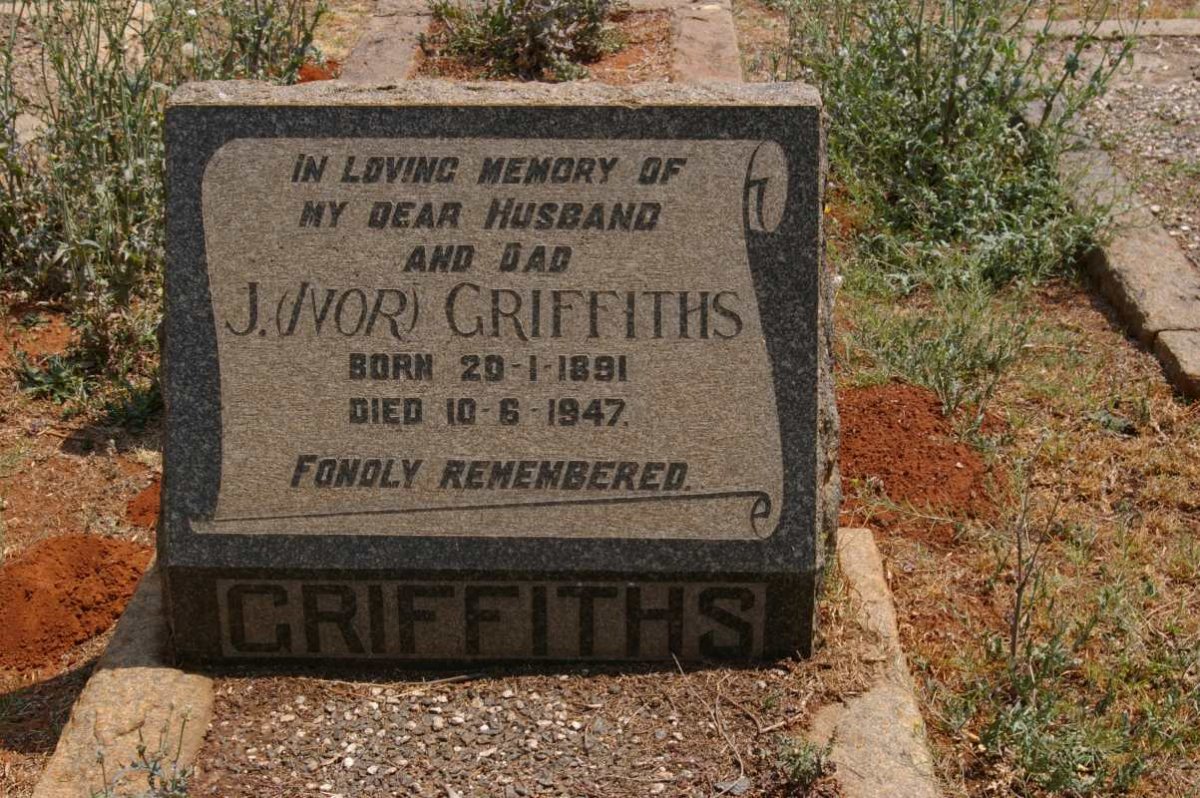 GRIFFITHS J. 1891-1947