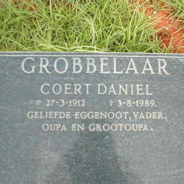 GROBBELAAR Coert Daniel 1912-1989