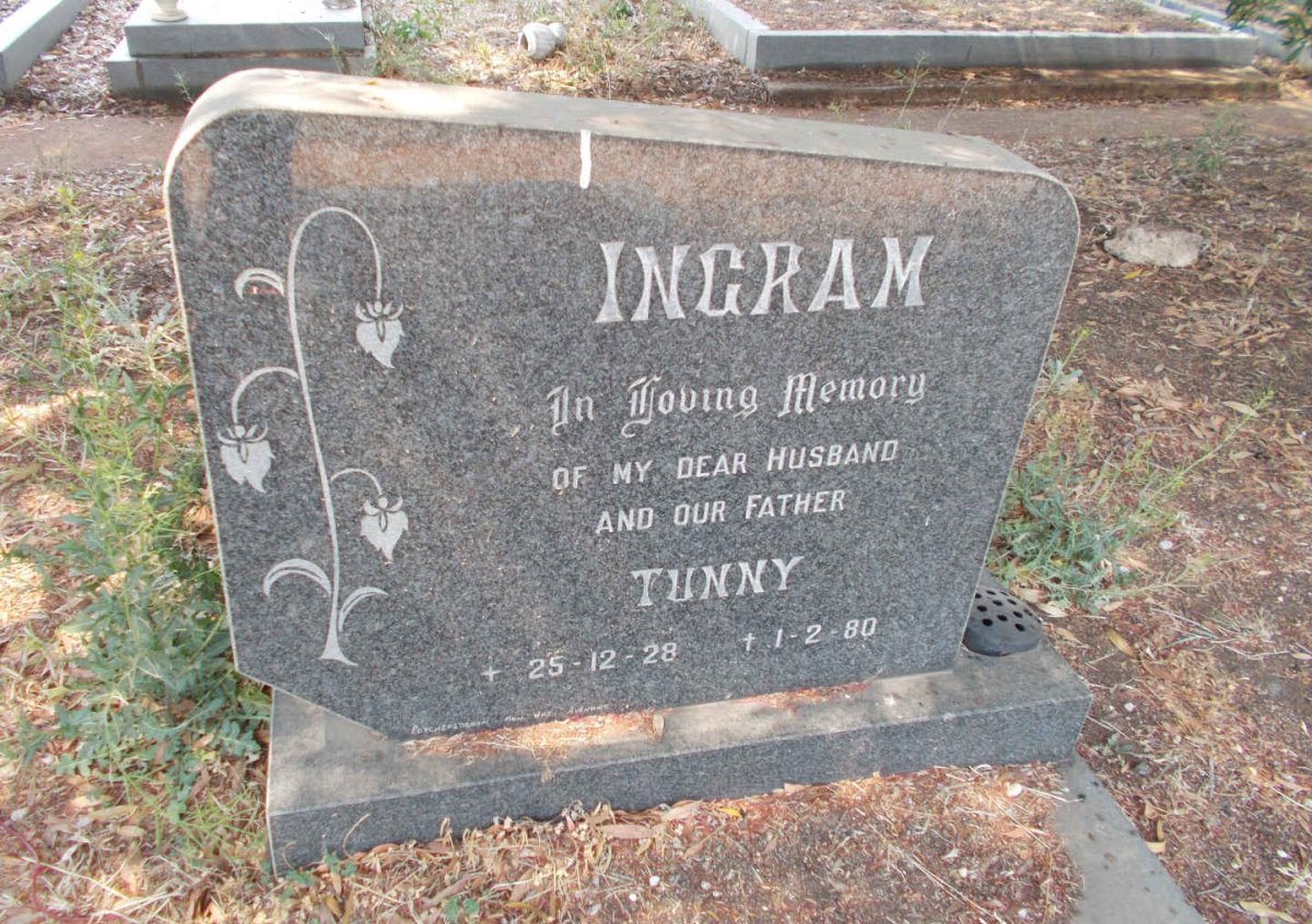 INGRAM Tunny 1928-1980